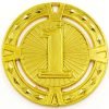 Медаль спортивная без ленты  RAY d-6,5см (металл, d-6,5см, 38g 1-золото, 2-серебро, 3-бронза) - Цвет Золотой