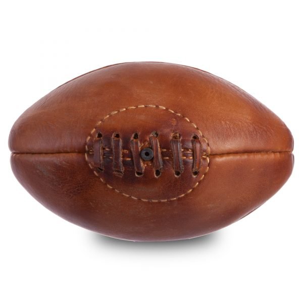 Мяч для регби сувенирный кожаный VINTAGE Mini Rugby ball (кожа, 4 панели)