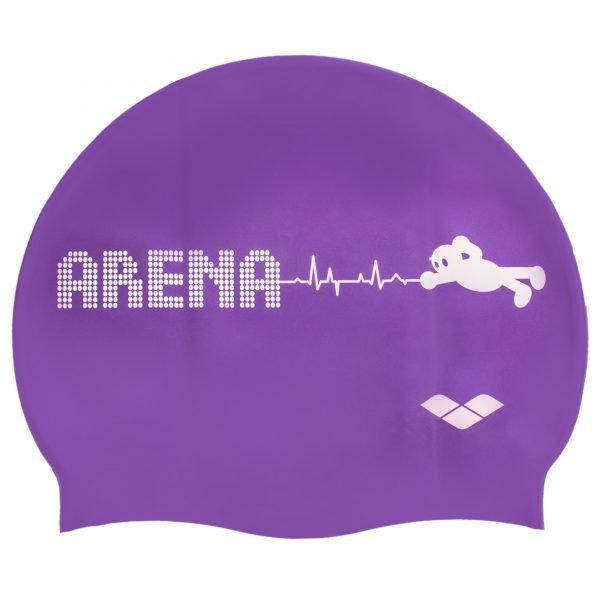 Шапочка для плавания детская ARENA KUN JUNIOR CAP (силикон, цвета в ассортименте)