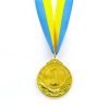 Медаль спортивная с лентой TRIUMF d-5см (металл, d-5см, 25g золото, серебро, бронза) - Цвет Золотой