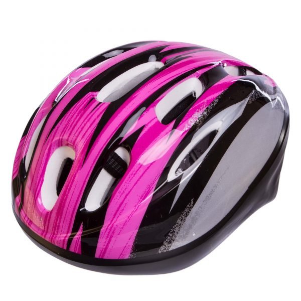 Велошлем шоссейный с механизмом регулировки Zelart (EPS, пластик, PVC, р-р S-L(53-61), цвета в ассортименте) - Розовый-S (53-55)