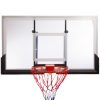 Щит баскетбольный с кольцом и сеткой (щит-PC,р-р 136x80см, кольцо (16мм) d-45см, сетка NY) упакован в 2ящ.