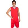 Форма баскетбольная мужская Lingo (PL, размер L-5XL 160-190, цвета в ассортименте) - Красный-синий-L (рост 160-165)