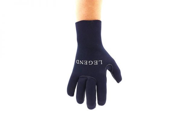 Перчатки для дайвинга LEGEND (3мм неопрен, размер M-XL-8-11, черный) - M (8-9)