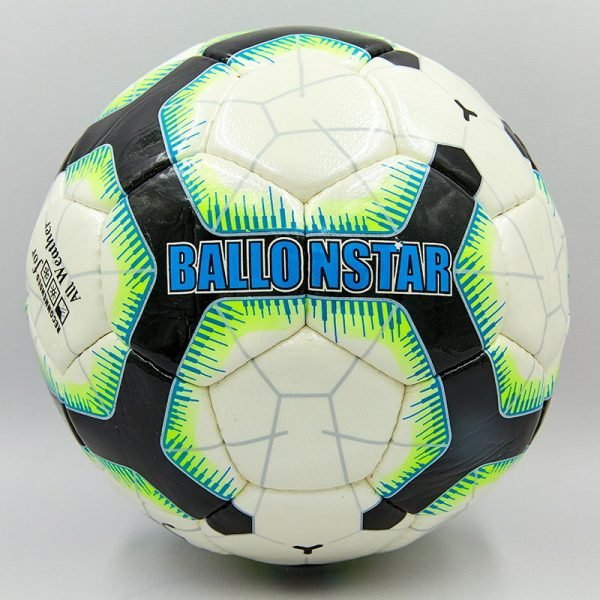 Мяч футбольный №5 CRYSTAL BALLONSTAR 2018-2019,2839,2840 (№5, 5 сл., сшит вручную, цвета в ассортименте)