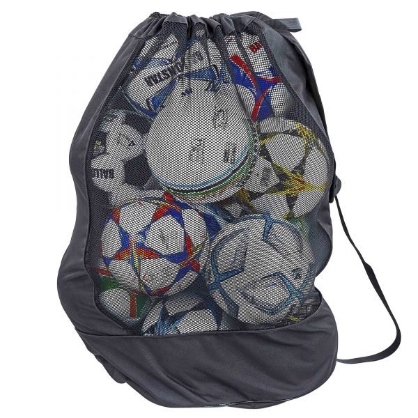 Сумка-рюкзак на 20 мячей С-4894-1 (полиэстер, р-р 85x50x45см, черный)