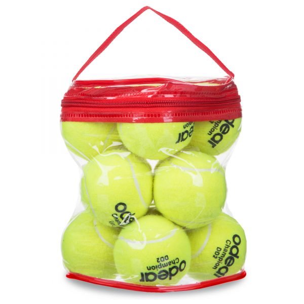 Мяч для большого тенниса (12шт) ODEAR SILVER (PVC сумка)