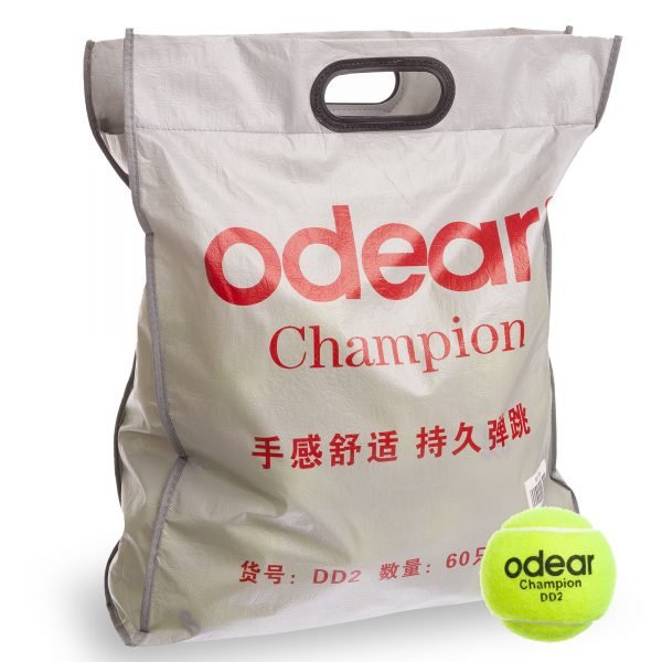 Мяч для большого тенниса (60шт) ODEAR SILVER (сумка)