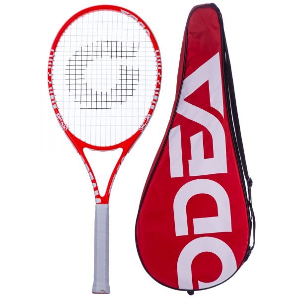 Ракетка для большого тенниса ODEAR (алюминий, цвета в ассортименте) - Цвет Красный