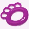 Эспандер кистевой (1шт) (силикон, нагрузка 10LB-60LB, цвета в ассортименте) - Фиолетовый-10LB