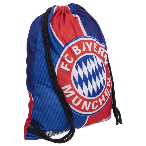 Рюкзак-мешок BAYERN MUNCHEN (нейлон, р-р 39х49см, красный-синий)