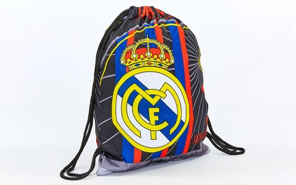 Рюкзак-мешок REAL MADRID RONALDO (нейлон, р-р 39х49см, синий-красный)