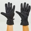 Перчатки для охоты, рыбалки и туризма теплые флисовые (флис, полиэстер, закрытые пальцы, р-р M-XL, цвета в ассортименте) - Черный-M