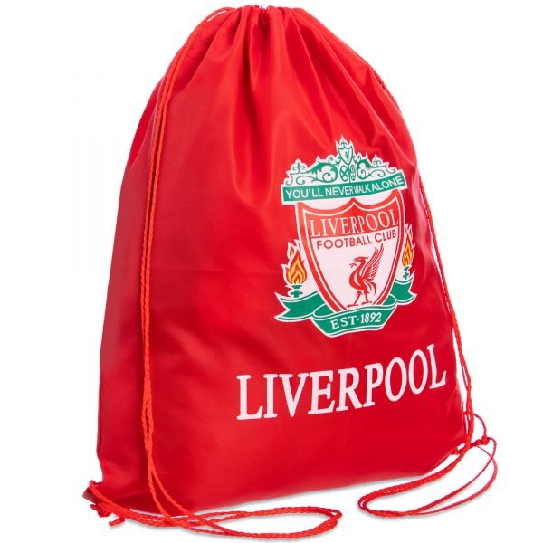 Рюкзак-мешок LIVERPOOL (PL, р-р 40х50см, цвета в ассортименте) - Цвет Красный
