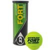 Мяч для большого тенниса DUNLOP (3шт) FORT (в вакуумной упаковке, салатовый)