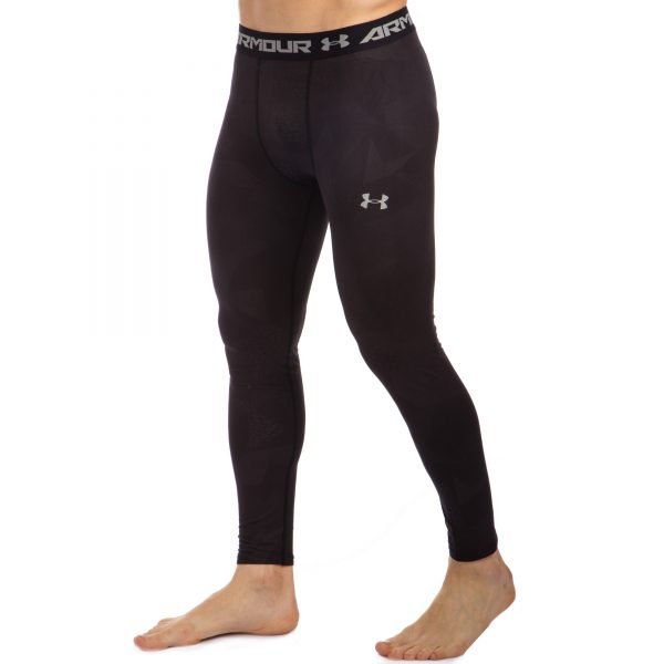 Термобелье мужское нижние длинные штаны (кальсоны) UAR-BL размер M-3XL рост 165-185cм черный - Черный-XL, рост 175-180
