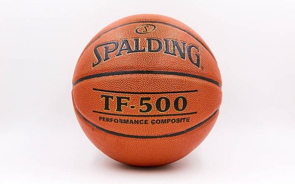 Мяч баскетбольный Composite Leather №7 SPALDING TF-500 PERFORMANCE Indoor/Outdoor (оранжевый)