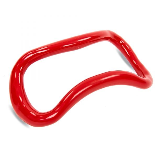 Кольцо для йоги YOGA HOOP (PP, р-р 23,5х12,5х8см, цвета в ассортименте) - Цвет Красный