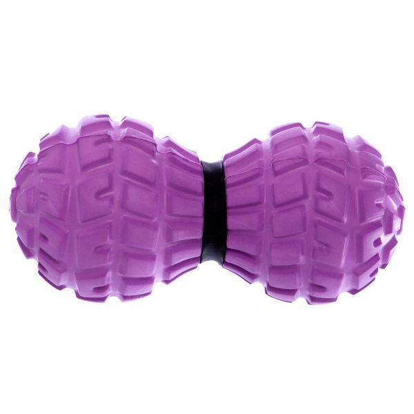Массажер для спины Record DuoBall MASSAGE BALL (EVA, PVC, размер 13,6x6,5см, цвета в ассортименте) - Цвет Фиолетовый