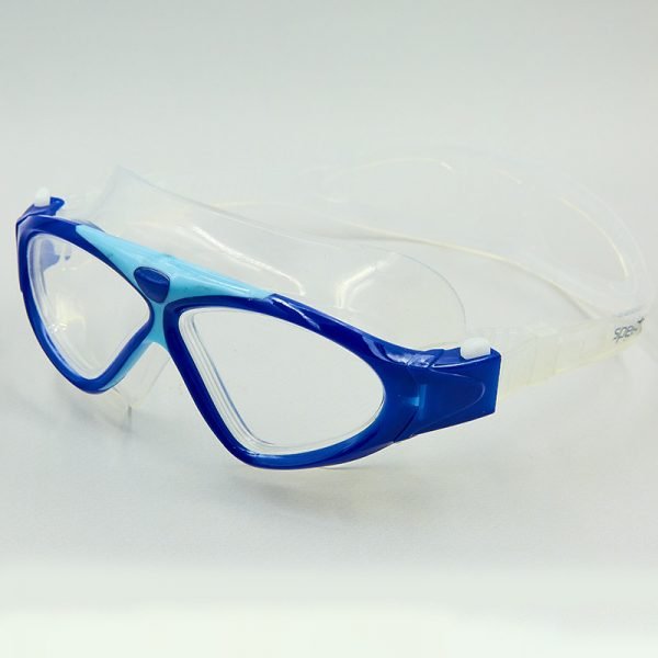 Очки-полумаска для плавания детские SPDO (поликарбонат, TPR, силикон, цвета в ассортименте) Replika - Цвет Синий