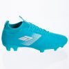 Бутсы футбольная обувь с носком CYAN/SILVER размер 40-45 (TPU, голубой) - 40 (26см)