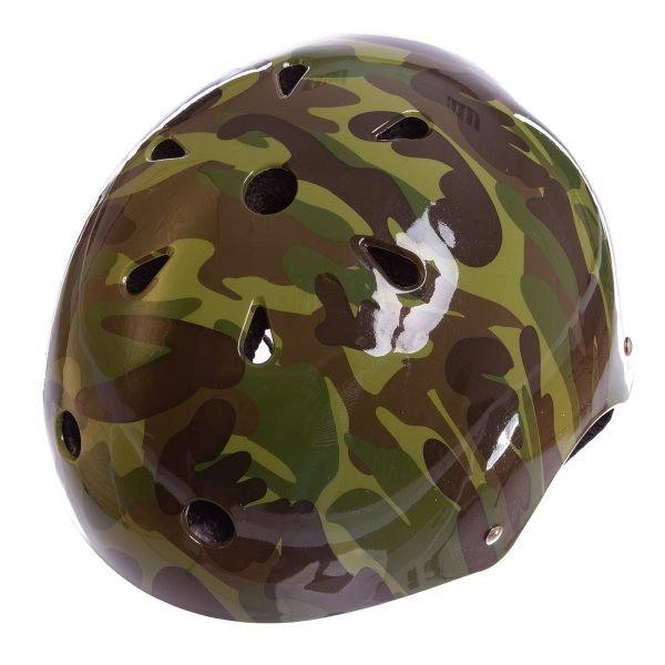 Шлем для экстремального спорта Zelart (ABS, PE, р-р L-56-58, камуфляж зеленый)