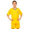 Форма футбольная детская УКРАИНА 2019 Sport (PL, р-р XS-XL, рост 116-165см, желтый) - S-24, рост 125-135