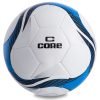 Мяч футбольный №5 PU HIBRED Сшит машинным способом CORE SUPER (№5, 5сл., белый-синий)
