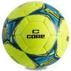 Мяч футбольный №5 PU ламин. CORE HI VIS1000 (№5, 4 сл., сшит вручную, лимонный)