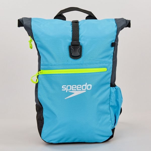 Рюкзак спортивный SPEEDO TEAM RUCKSACK III (полиэстер, р-р 50х17х34см, голубой-серый)