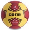 Мяч для гандбола CORE PLAY STREAM (PU, р-р 2, сшит вручную, желтый-красный)