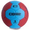 Мяч для гандбола CORE PLAY STREAM (PU, р-р 3, сшит вручную, синий-красный)