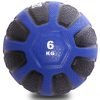 Мяч медицинский медбол Zelart Medicine Ball 6кг (резина, d-28,6см, черный-синий)