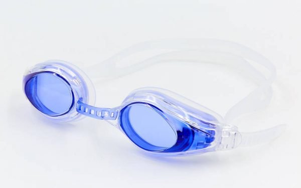 Очки для плавания MadWave COMPETITION AUTO (поликарбонат, силикон, цвета в ассортименте) - Цвет Синий