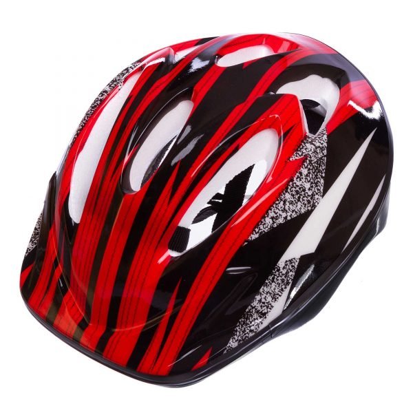 Шлем защитный детский Zelart (EPS, PVC, р-р S-M-7-8лет, 6 отверстий, цвета в ассортименте) - Цвет Красный