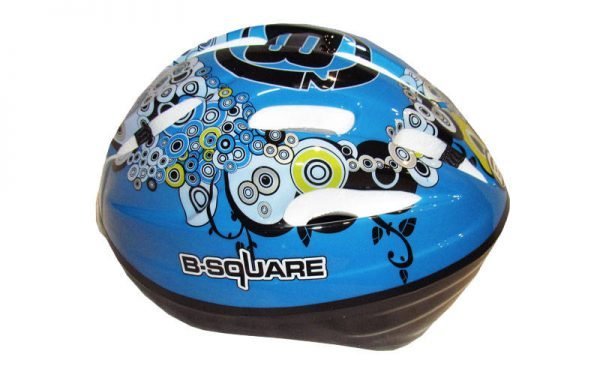 Шлем защитный детский B-Square (EPS, PVC, р-р S-XL-50-58, цвета в ассортименте) - Синий-L (54-56)