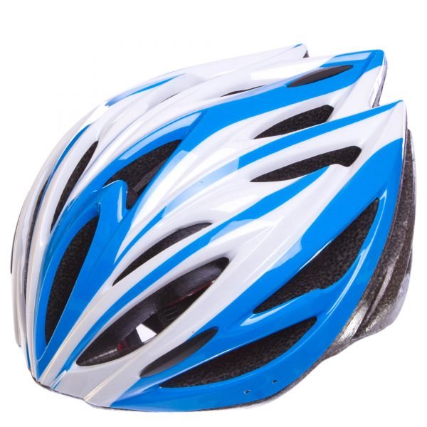 Шлем защитный с механизмом регулировки Zelart (EPS, PE, р-р L-54-56, 12 отверстий, цвета в ассортименте) - Цвет Голубой