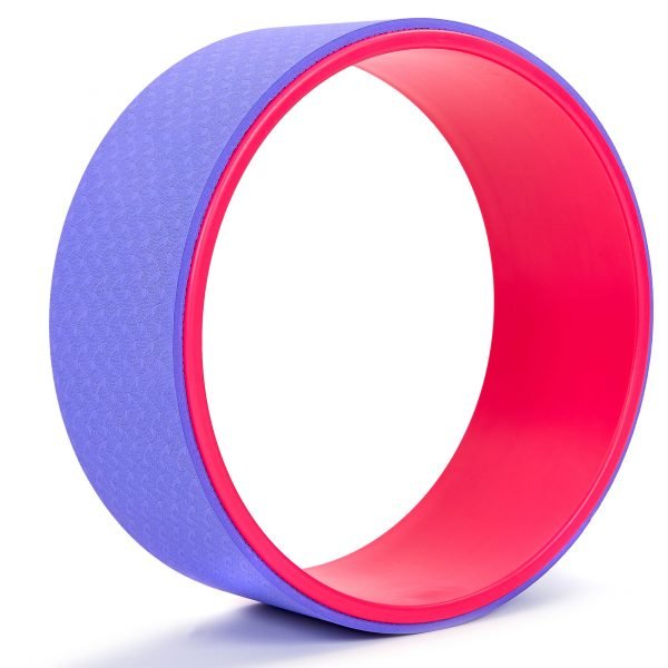 Колесо-кольцо для йоги Record Fit Wheel Yoga (PVC, TPE, р-р 32х13см, цвета в ассортименте) - Цвет Малиновый-фиолетовый