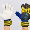 Перчатки вратарские с защитой пальцев CHAMPIONS LEAGUE SP-Sport размер 7-10 цвета в ассортименте - Синий-желтый-10