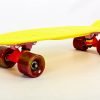 Скейтборд пластиковый Penny SWIRL FISH 22in  колесо мультиколор (желт-оранж-зел)