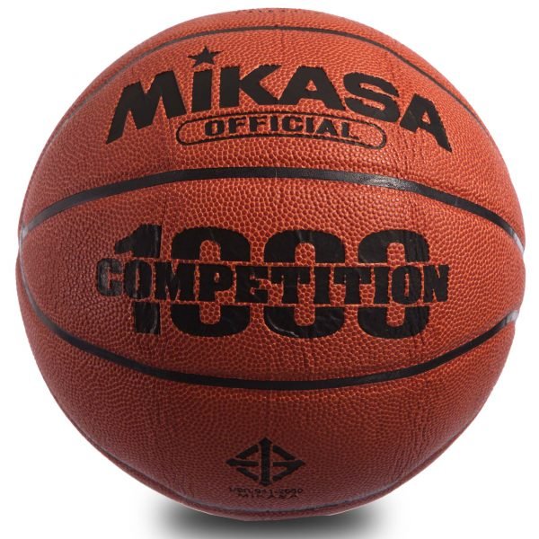 Мяч баскетбольный PU №7 MIKASA (PU, бутил, коричневый)