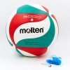Мяч волейбольный Клееный PU MOL 5000 (PU, №5, 5 сл., клееный)