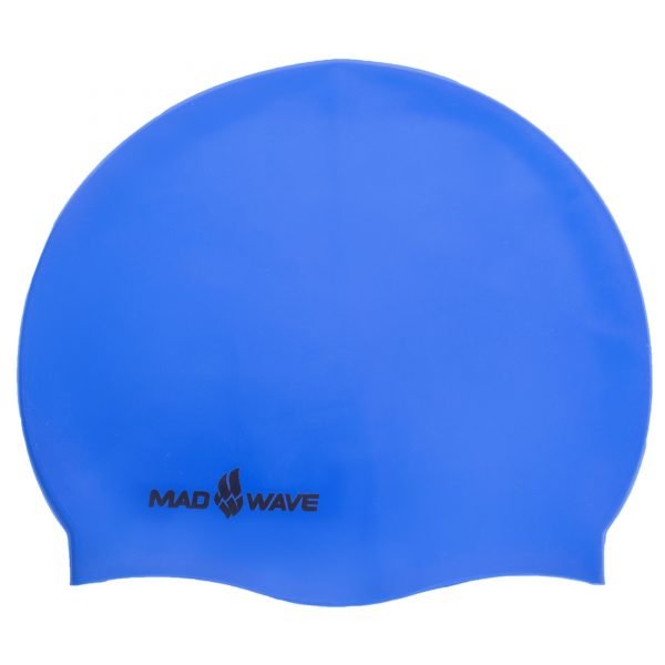 Шапочка для плавания MadWave LIGHT (силикон, цвета в ассортименте) - Цвет Синий