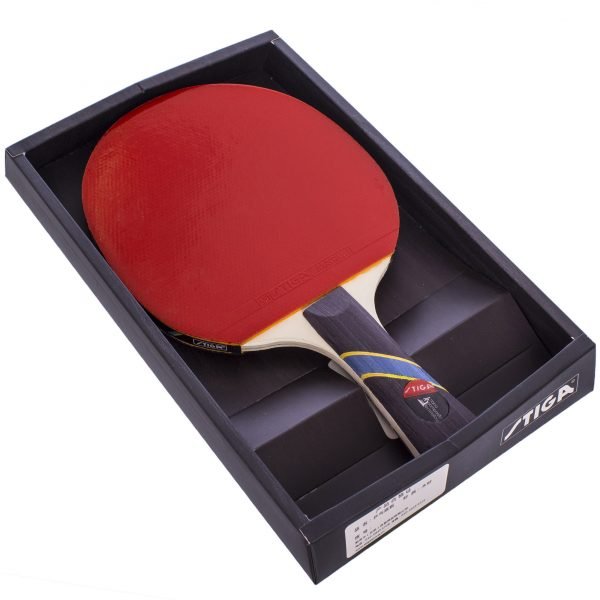 Ракетка для настольного тенниса 1 штука в цветной коробке SGA TRIUMPH ORIGINAL BLADE (древесина,резина) Replika