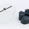 Беруши для плавания в  пластиковом футляре MadWave (силикон, цвета в ассортименте) - Цвет Черный