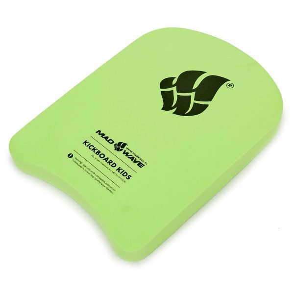 Доска для плавания детская MadWave (EVA, р-р 20x27см, зеленый)