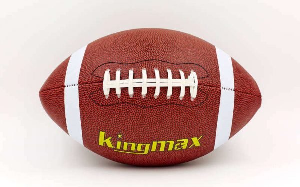 Мяч для американского футбола KINGMAX (PU, р-р 6in, коричневый)