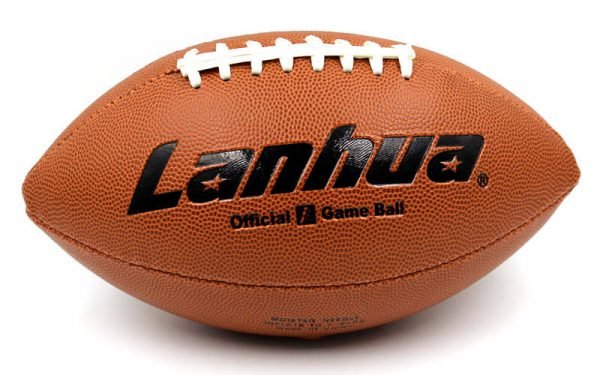 Мяч для американского футбола LANHUA (PVC, р-р 9, коричневый)