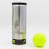 Мяч для большого тенниса HEAD (3шт) SILVER METAL CAN (в вакуумной упаковке, салатовый)