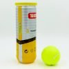 Мяч для большого тенниса TELOON (3шт) (в вакуумной упаковке, салатовый)